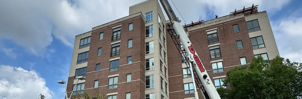 Commercial rooftop HVAC unit serviced by Pinnacle Air Solutions in Cincinnati